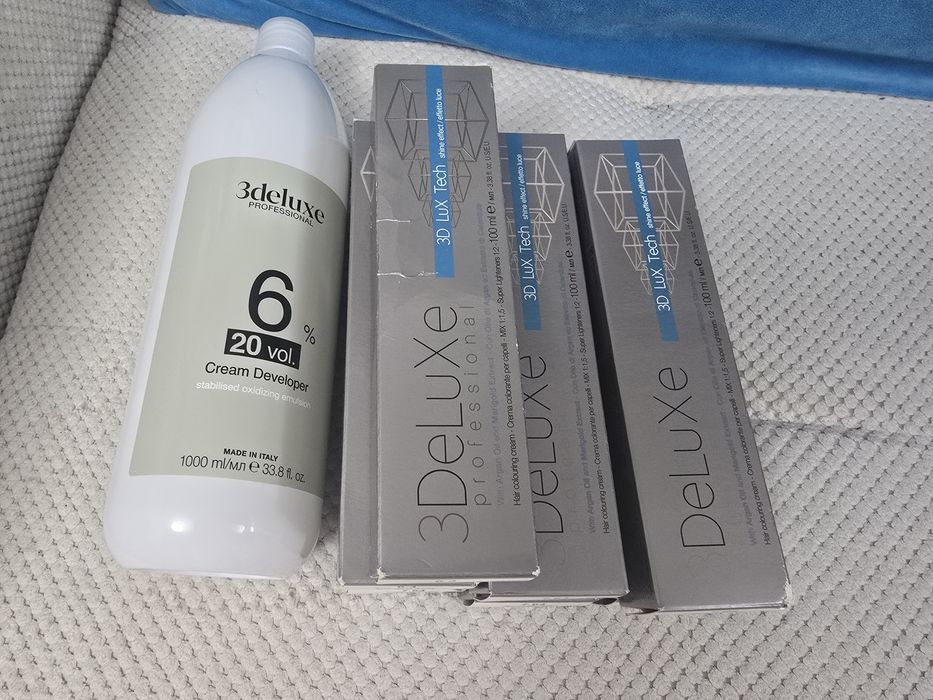 Продам краску 3deluxe и оксид 6%