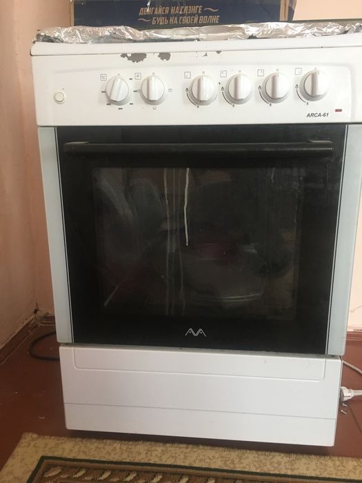 Газовая плитка с электропечкой