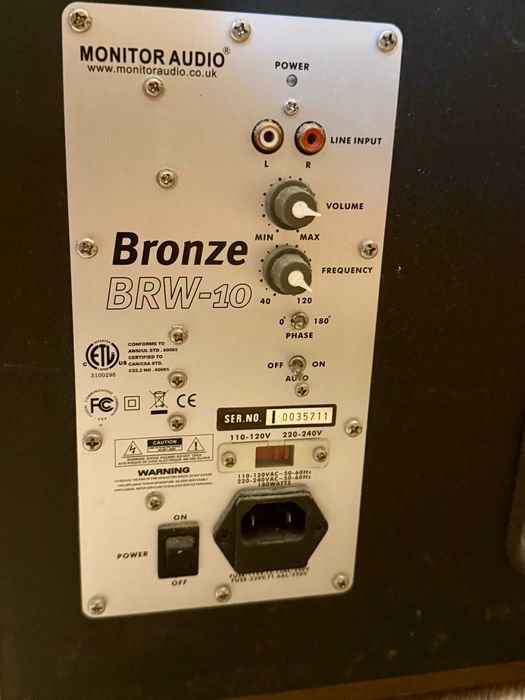 Sistem 6 Boxe 5.1 Monitor Audio Bronze, impecabile, aduse din UK