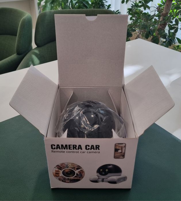 Robot inteligent mobil cu Cameră Supraveghere HD, Control din Telefon – Nou la cutie