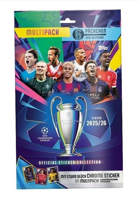 Стикери - Uefa Champions League Topps 2025/2026
