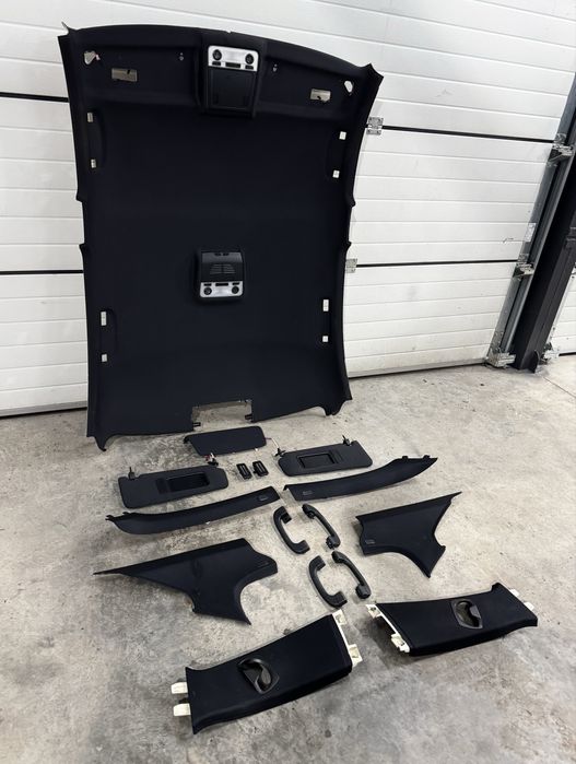 Оригинален черен таван пълен комплект за 3та серия bmw Е90 седан