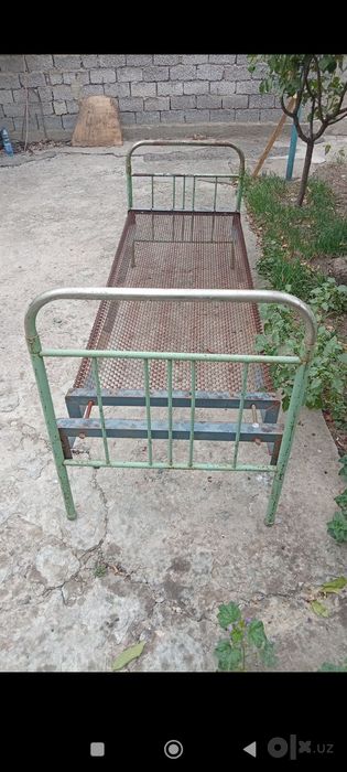 Кровать металлическая бу.