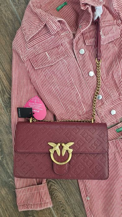 Чанта Pinko + дънков сет Benetton