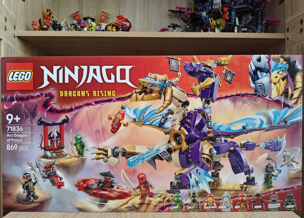 LEGO NINJAGO Арк Дракон 71836 (+Rox, Dareth)