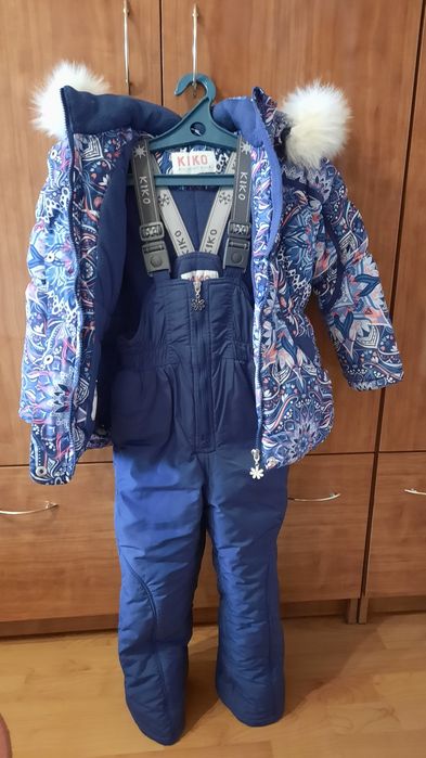 Зимний комбинезон на девочку