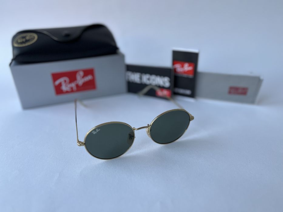 Ochelari de soare RAY BAN 1970 Oval Noi