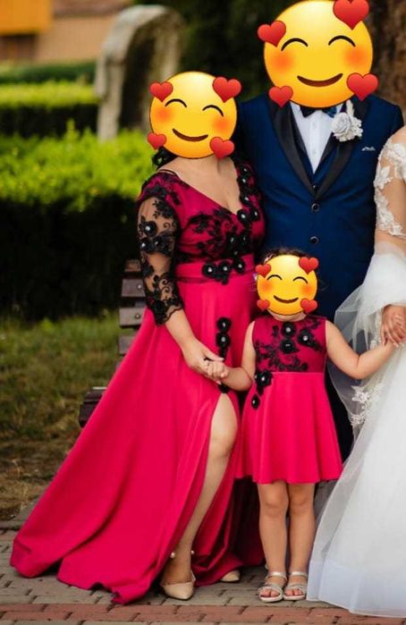 Vând set rochie mamă+fiică
