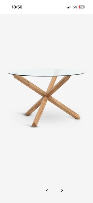 Vand masa sticla  living sau bucatarie