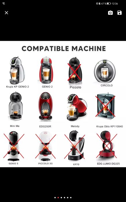 Adaptor dolce gusto nespresso