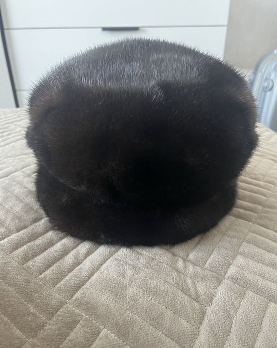 Норковая шапка 56 р