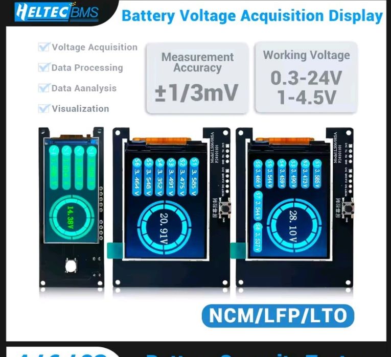 Voltmetru monitorizare baterii