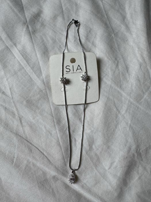 Set bijuterii argintii