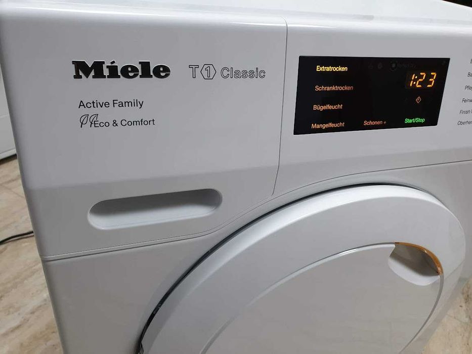Miele T1 Classic Active - Сушилня с Термопомпа Миеле 12м Гаранция