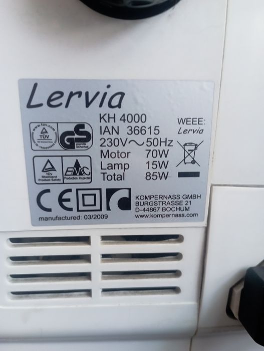 Швейная машинка Lervia