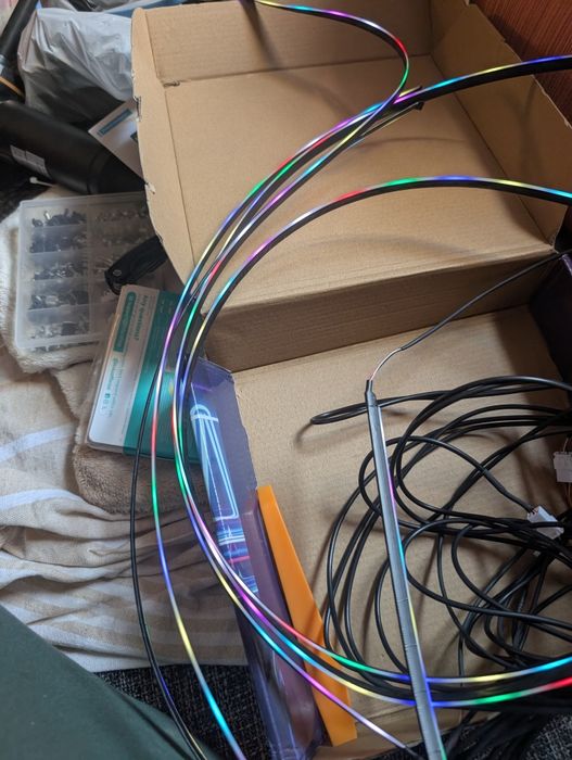 Okazie ‼️ Lumini RGb ambientale cu aplicație !