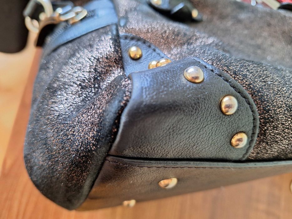 Италианска кожена чанта.