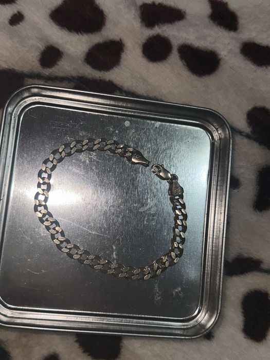 Brățară aur 14K model stil cuban