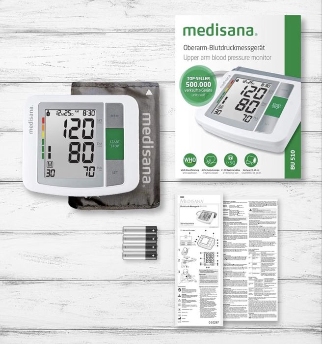 Апарат за измерване на кръвно налягане Medisana BU510