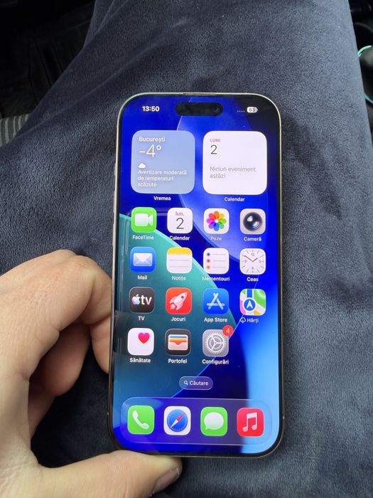 iPhone 16 PRO impecabil 128 GB Desert Titanium