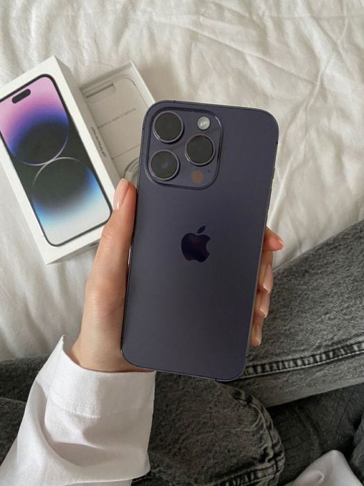 iPhone 14 Pro состояние аккумулятора идеально без ремонта без проблем.