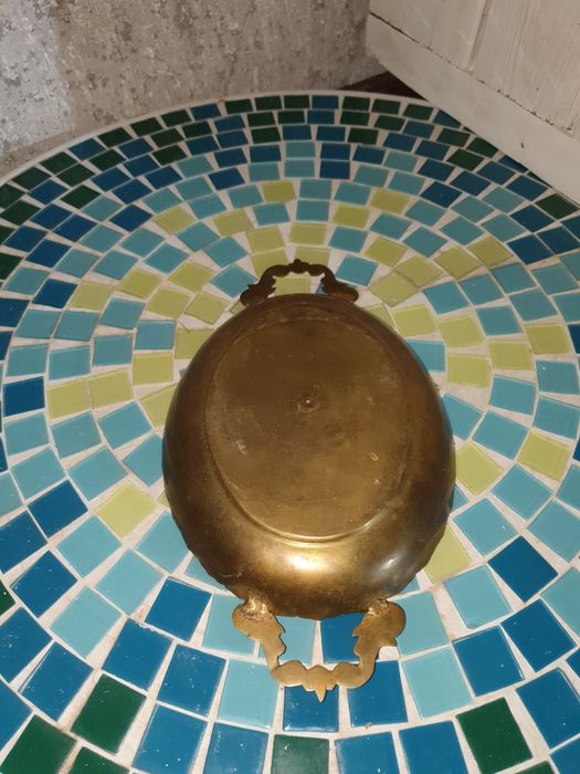 Стар месингов поднос