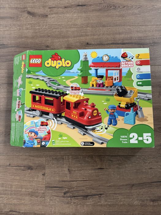 Lego duplo влак+допълнителни релси