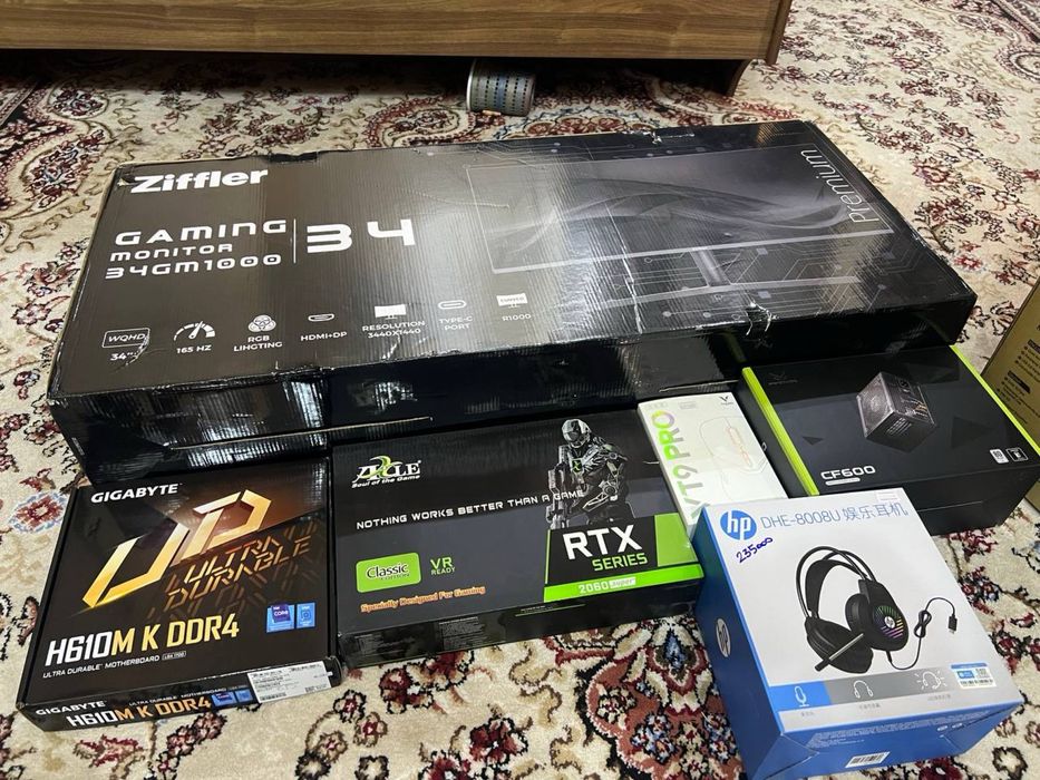 Мантаж ва игравой учун  кампютер