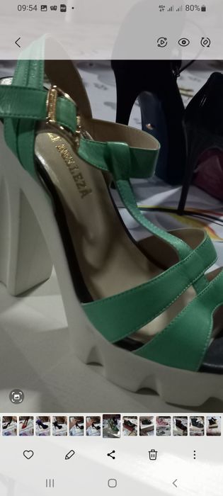 Женская обувь кожа