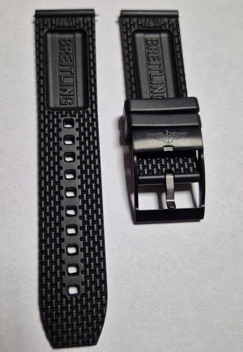 Curea ceas Breitling premium 24mm complet cu catarama