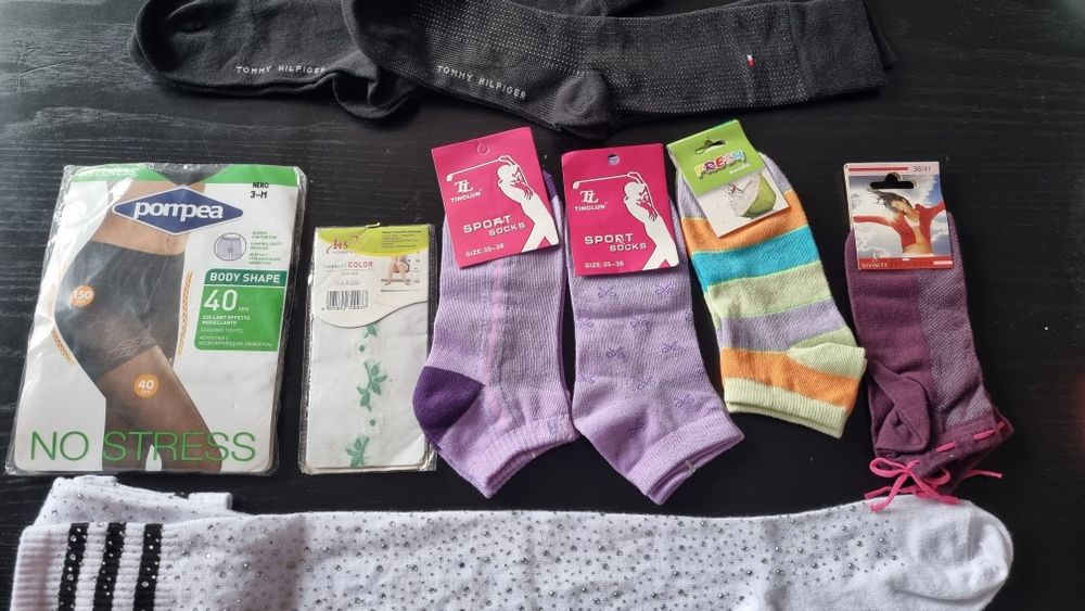 Лот чорапи и чорапогащи