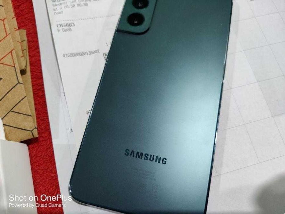 Samsung Galaxy S22+ 256GB Green, Original Clear View Cover Book Case