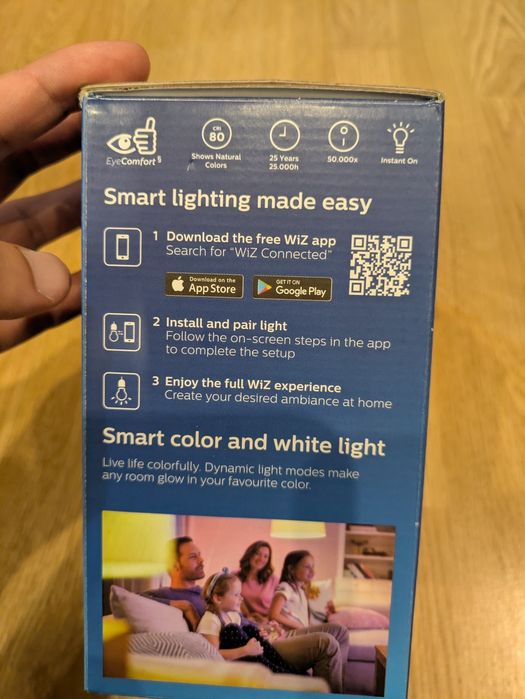 Becuri LED RPG Philips cu control aplicatie/vocal