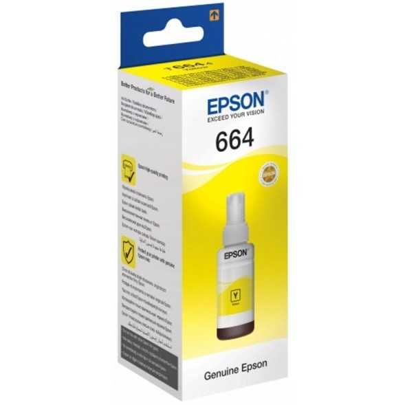 ОРИГИНАЛ Набор Чернил Epson EcoTank 664 C13T66414A