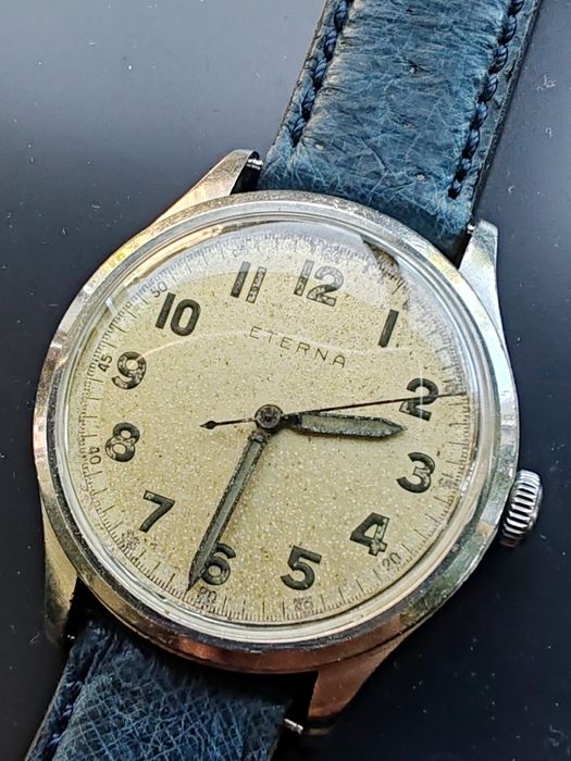 Ceas ETERNA Cal. 852 - Anii 50 -36,5 mm - Rar!