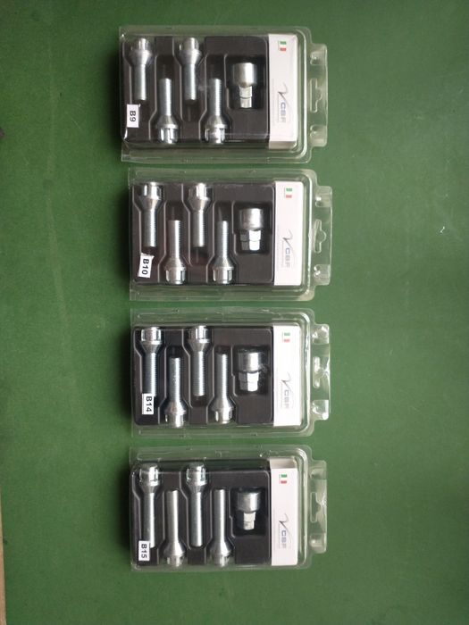 Prezoane antifurt lungi BMW filet 40 mm pt distantiere de 15 mm