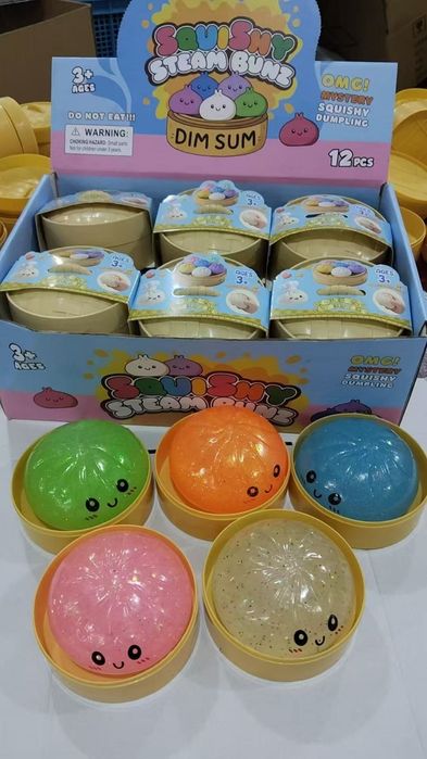 Хит 2026! Китайски хляб dumpling squishy хит 2026 скуиши