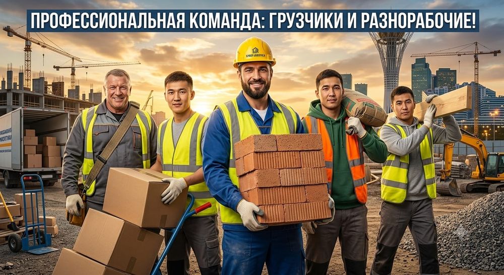 Грузчики т разнорабочие
