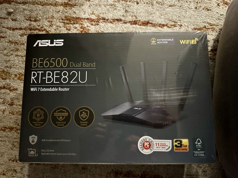 Router Asus Sigilat RT-BE82U!