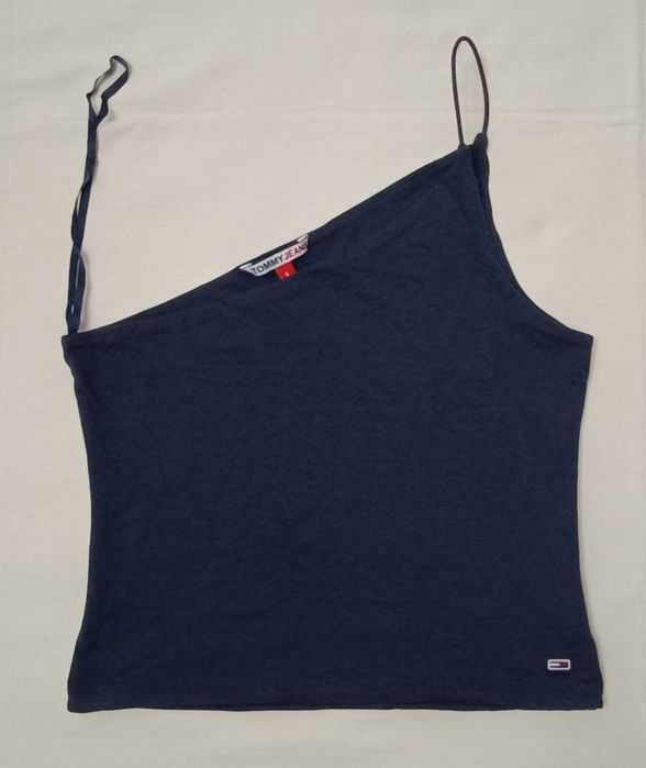 Tommy Jeans Assymetric Tank Top оригинален потник S памук потник Томи
