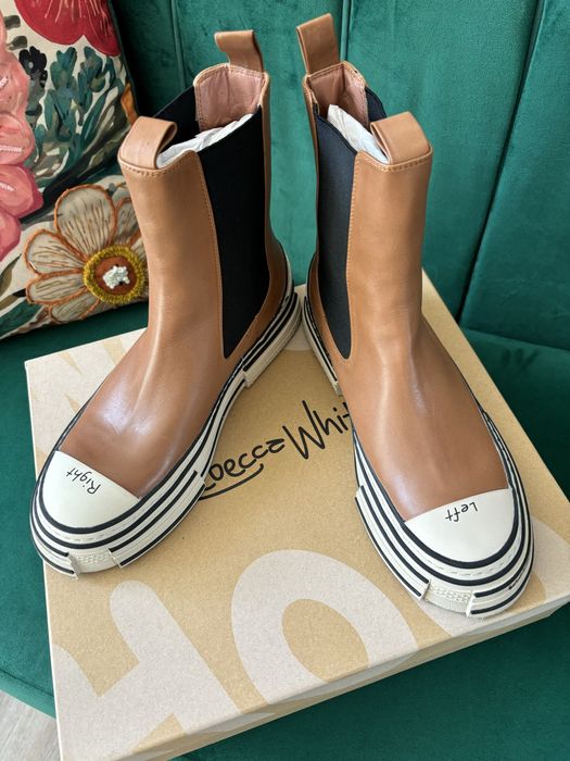 Боти естествена кожа