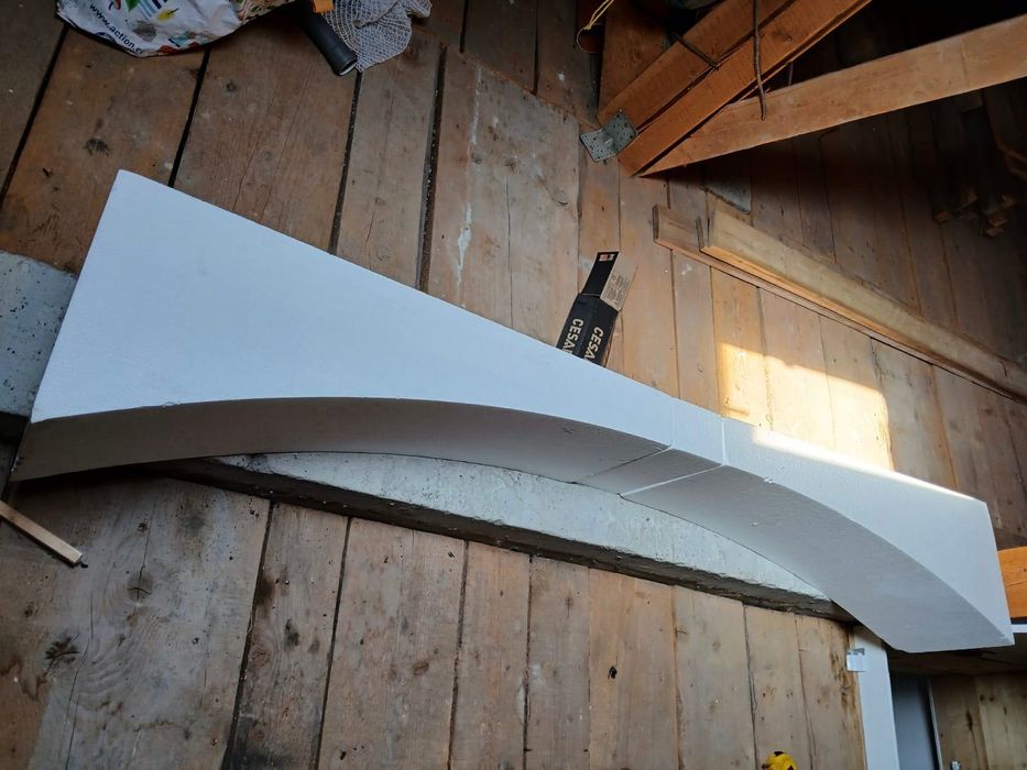 Arcadă din polistiren