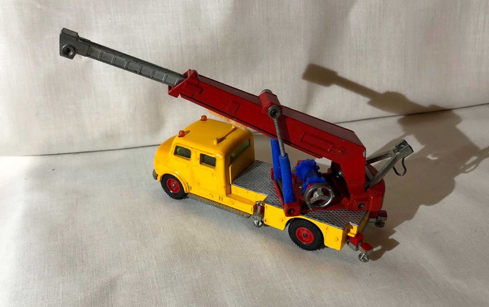 Macheta Camion macara Siku Mercedes Nr V293 sc 1 55 Made in Germany