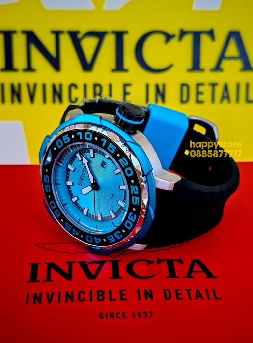 INVICTA Chrononaut Blue 52 mm, Инвикта нов ръчен часовник