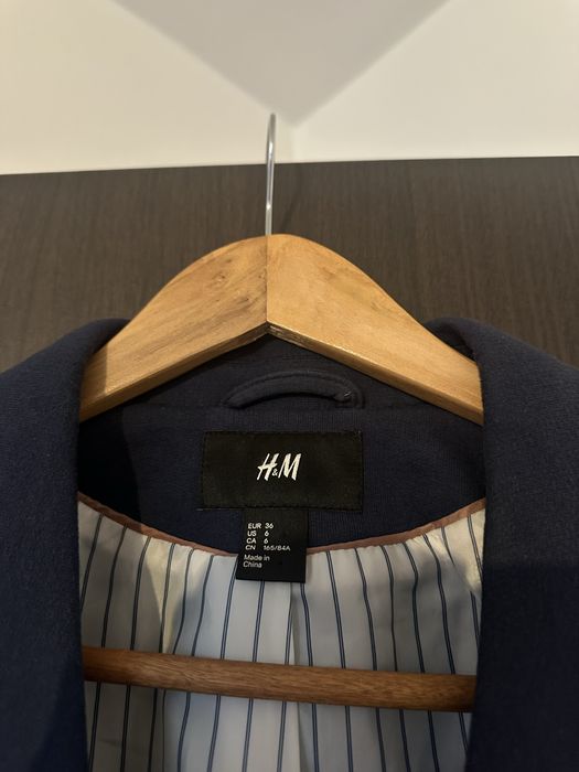 Sacou bleumarin H&M, mărimea 36