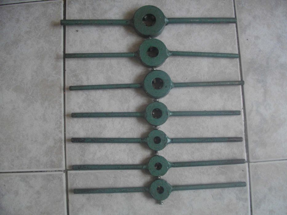 Нова Соц НРБ Българска плашка за външни резби Различни с държач върток