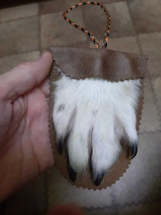 Лапа волка амулет оберег талисман.