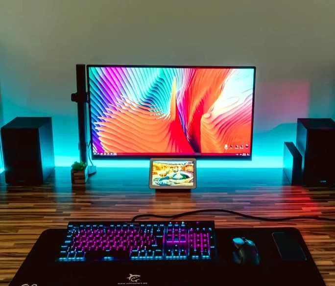 PC DELL Sistem I3 4160 complet Calculator desktop + monitor 22