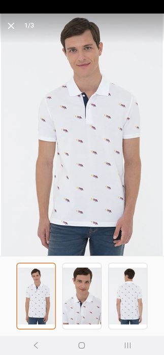 Чисто нова оригинална поло тениска U.S. Polo Assn.