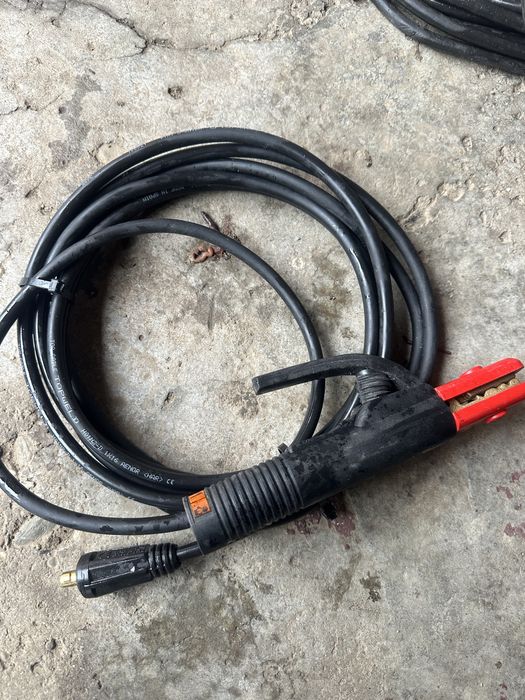 Cablu sudura. Cleste si masa